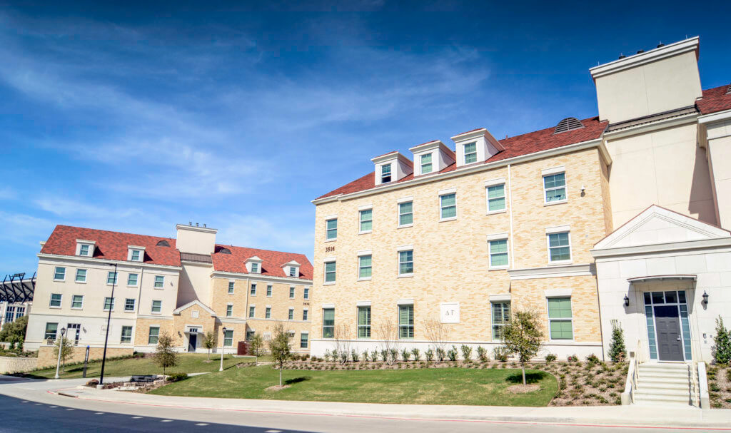 Masonry: TCU Greek Village – DMG Masonry